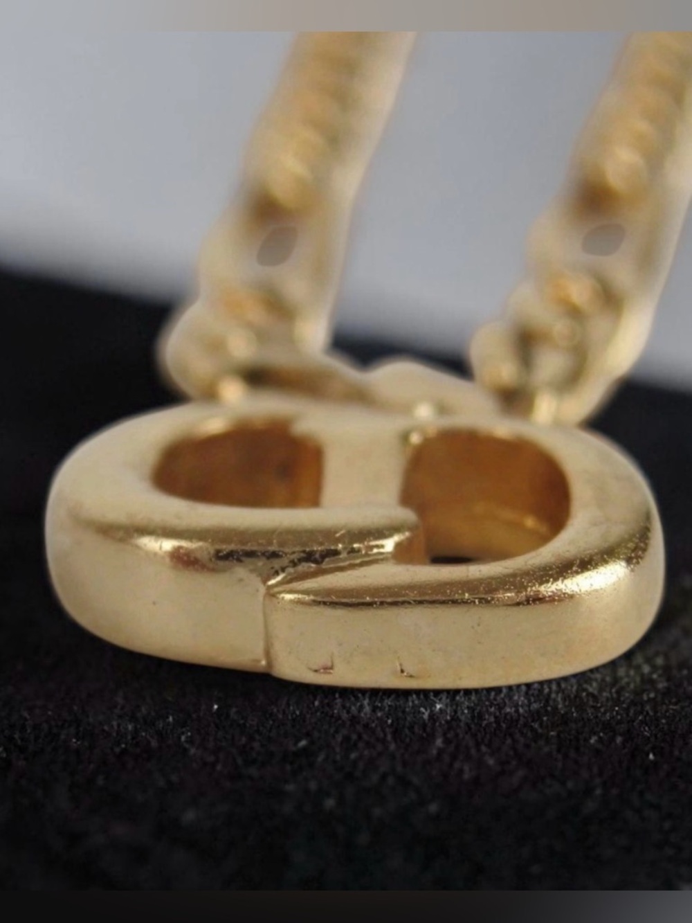 DIOR Vintage CD Logo Necklace- Germany🔥 - Picture 10 of 14